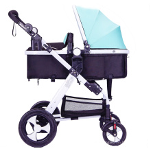 China baby stroller manufacturer high landscape and foldable baby pram stroller 3 in 1